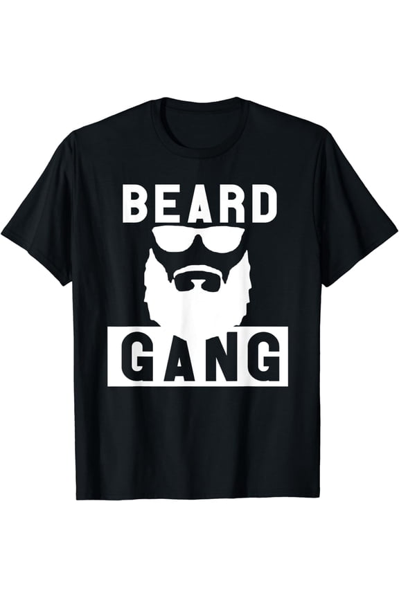 Beard Gang beard and mustache Men's T-shirt