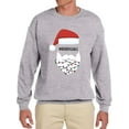 thumbnail image 1 of Beard Goals Santa Christmas Sweatshirt Men -Smartprints Designs, Male XX-Large, 1 of 4