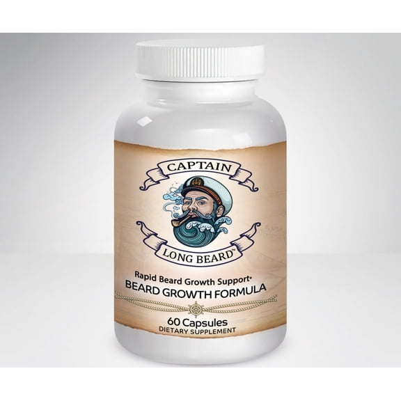 Success Chemistry Hair and Beard Growth Supplement with Herbal Blend - Hair Health Support for Adults - 60 Count