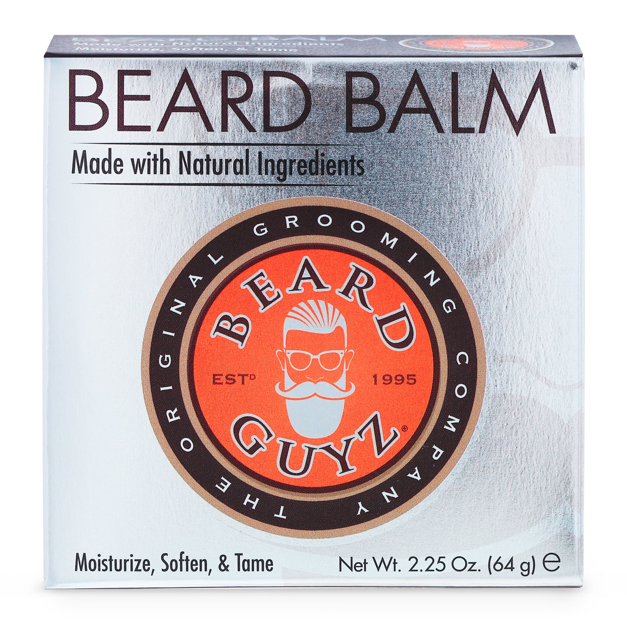 Beard Guyz Grooming Beard Balm for Men, Hydrating Formula with Coconut