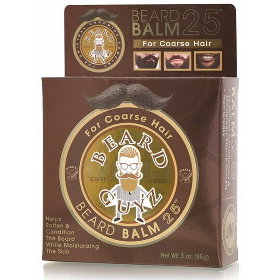 Beard Guyz Beard Balm 25 For Coarse Hair 3 oz (Pack of 3)