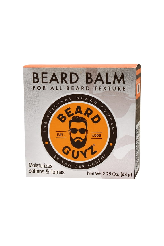 Grooming Beard Balm for Men, Hydrating Formula with Coconut and Jojoba Oil, 2.25 oz.