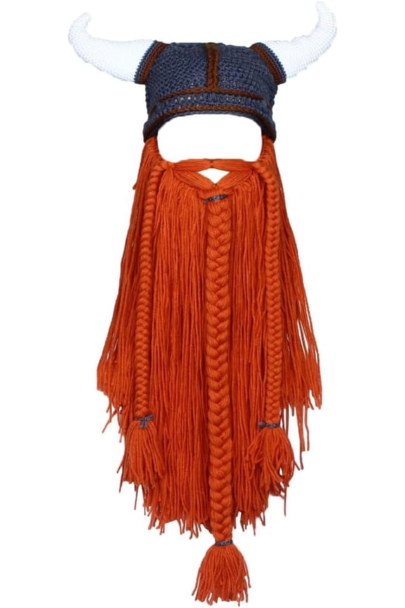 Beard Hats Funny Beanie Hat Handmade Knit Wig Hat Beard Facemask