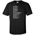 thumbnail image 1 of Beard Length Measurement Chart Adult T-Shirt, 1 of 1