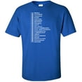 thumbnail image 1 of Beard Length Measurement Chart Adult T-Shirt, 1 of 1