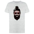 thumbnail image 1 of Beard Man Head T-Shirt Men -Image by Shutterstock, Male 3X-Large, 1 of 2
