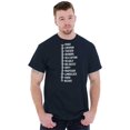 thumbnail image 1 of Beard Measure Manly Bearded Hipster Men's Graphic T Shirt Tees Brisco Brands X, 1 of 5