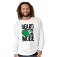 thumbnail image 1 of Beard Mode On Bluto Funny Bearded Men Big & Tall Sweatshirt Brisco Brands 2X, 1 of 5