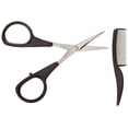 thumbnail image 1 of Beard & Mustache Scissors / Comb Bundle - 2 Pc ea, Model #210-MULTI Set of 2 trim kits, 1 of 4