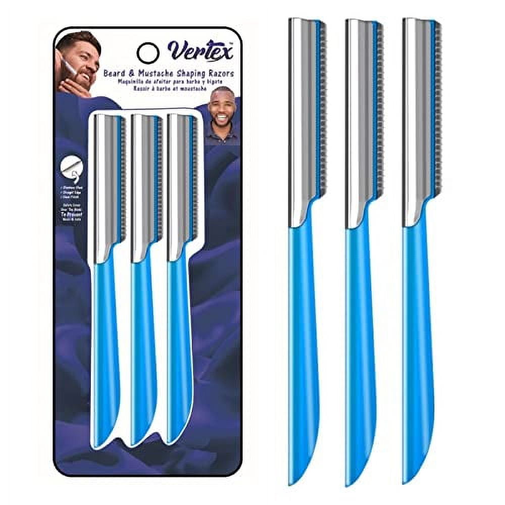 Beard Mustache Straight Edge Razor â€“ Vertex Mens Beards Edgers