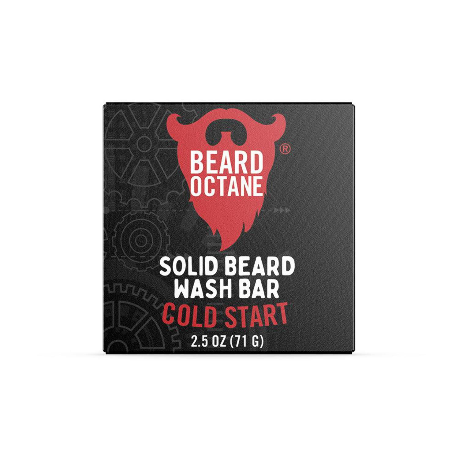 Beard Octane Cold Start Solid Beard Wash Bar - Peppermint, Tea Tree  Eucalyptus