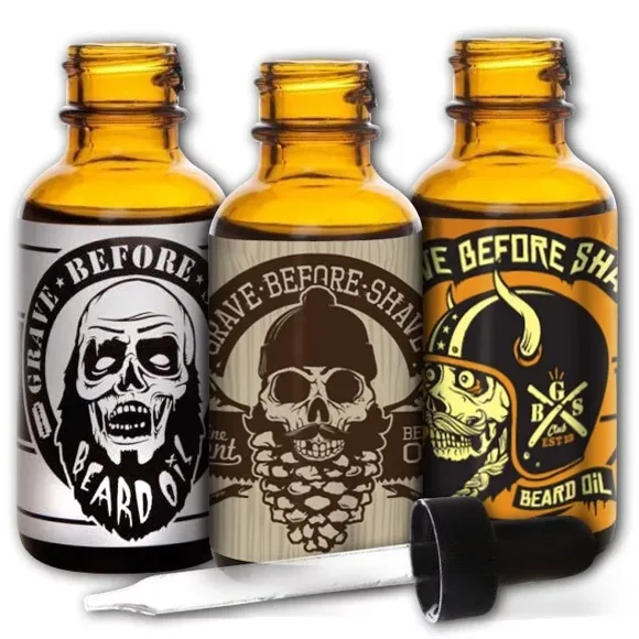 Beard Oil Trio Set  Original, Pine & Viking Blend