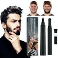 Beard Pen Filler Haircut Styling Pen With Brush Men Beard Filler Pen