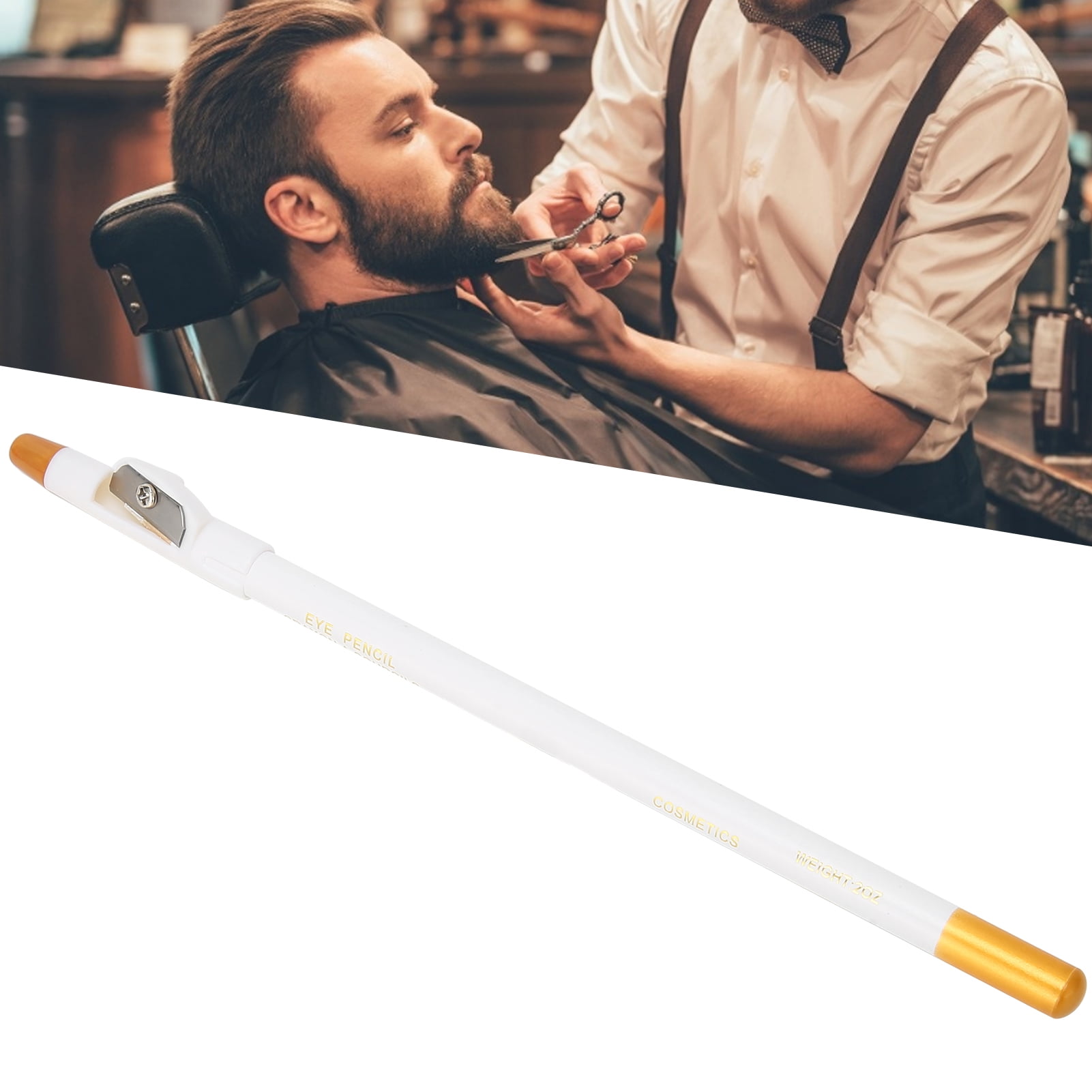 Beard Pencil, Professional Beard Lineup Tool Men Barber Pencil Filler