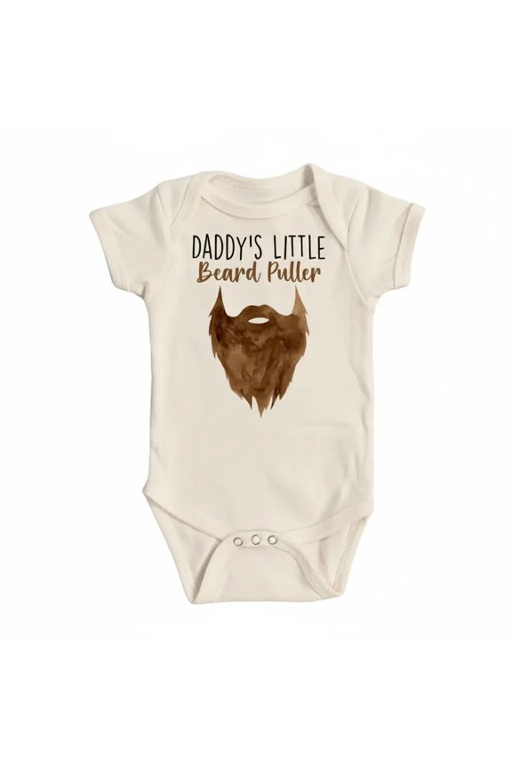 Beard Puller Newborn Baby Bodysuit