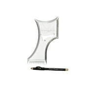 The Cut Buddy Beard Shaping Tool and Hair Trimmer Guide - Plus Version (Includes Comb and Pencil with Sharpener)