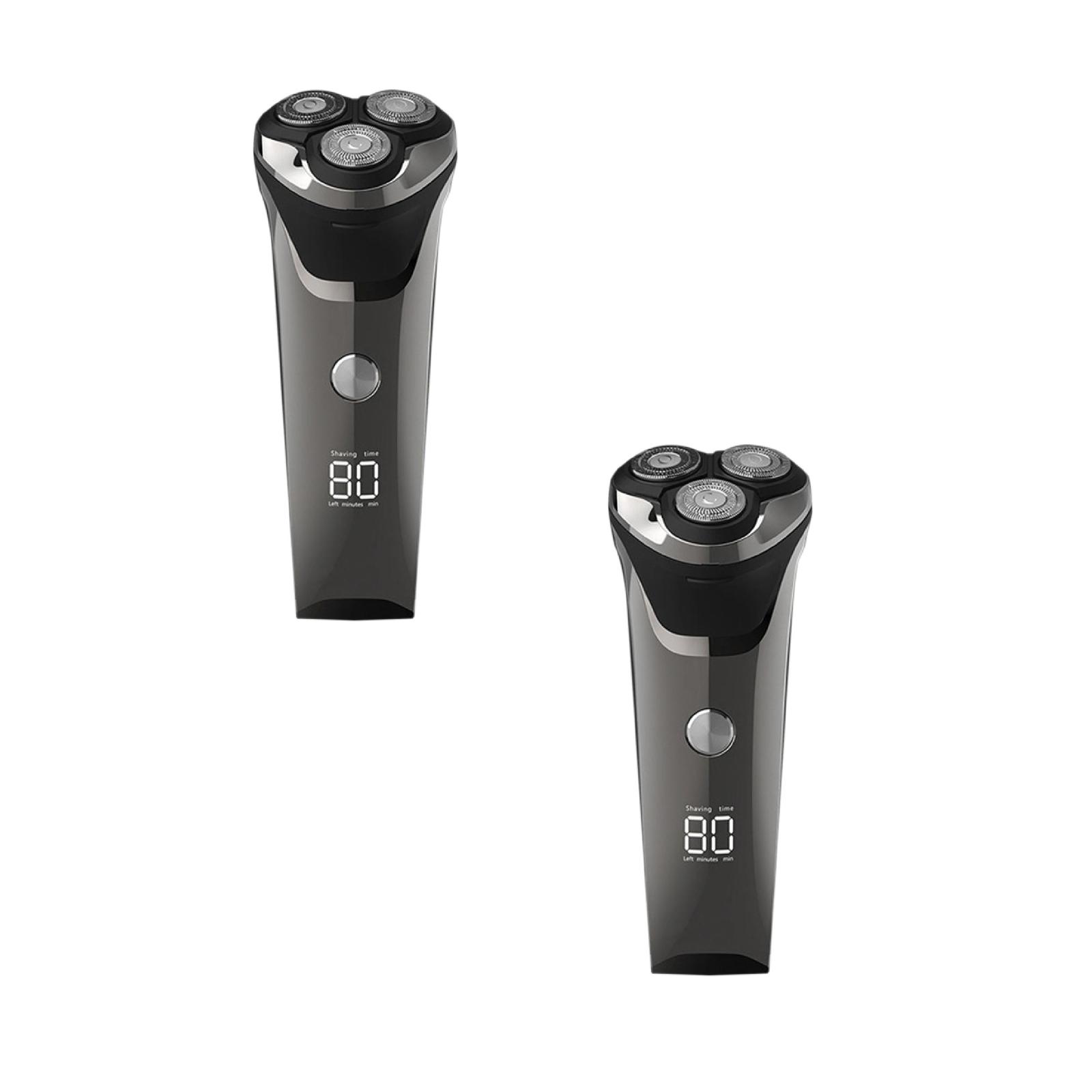 Beard Shavers for Men, LED Men Rechargable Electric Triple Heads