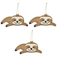 Beard Sloth Combination Pendant Branch Hanging Upside Down Sloth Wall