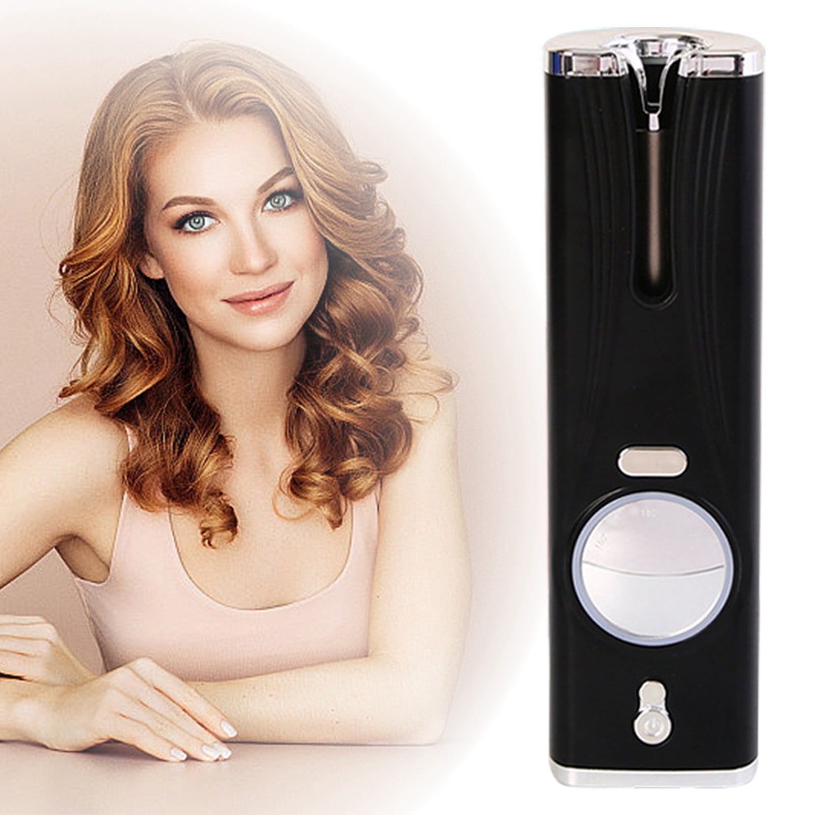 Beard Steamer Straightener Get Effortlessly With Our Wireless USB Rechargeable Curling Wand The Lazy Girl s Tool For Waves Walmart