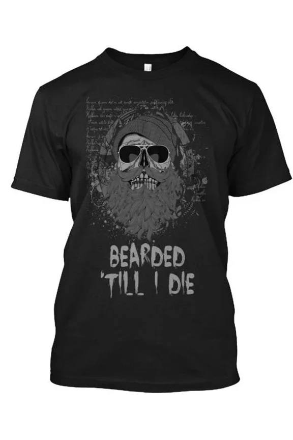 Beard T-Shirt Made in the USA Size S to 5XL