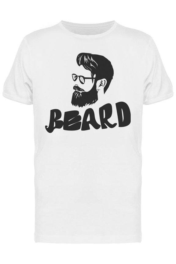 Beard T-Shirt Men -Image by Shutterstock, Male x-Large