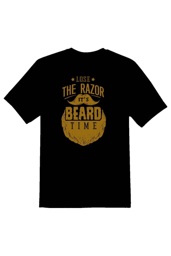 Beard Time Shirt Black or White Tee
