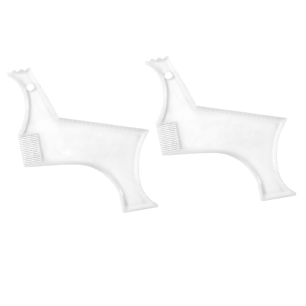 Beard Tool Styling Ruler Comb Shaping Barber Shaper Goatee Template ...