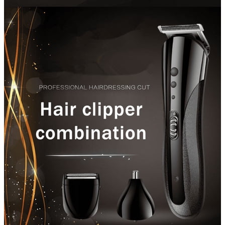 Beard Trimmer, Hair Clipper Hair Trimmer Grooming Kit Electric Shaver Razor for Men Nose Ear Body Trimmer Groomer IPX7 Waterproof Cordless Rechargeable 3 in 1