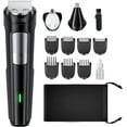 thumbnail image 1 of Beard Trimmer Hair Clipper for Men, 13 Piece Men’s Grooming Kit with Cordless Rechargeable Hair & Nose Trimmer Electric Shaver, Stainless Steel Blades for Painless Facial & Body Hair Removal, 1 of 7