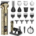 thumbnail image 1 of Beard Trimmer for Men, 6 in 1 T-Blade Hair Clippers, Electric Razor Shavers for Men, LED Display, Grooming Kit for Nose Mustache Body Facial Men Gifts, 1 of 8
