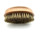 thumbnail image 1 of Beard brush man 100 Percent boar bristle hair brush, beard combmade of solid wood, with medium hard bristles to conquer and soften your beard, 1 of 5