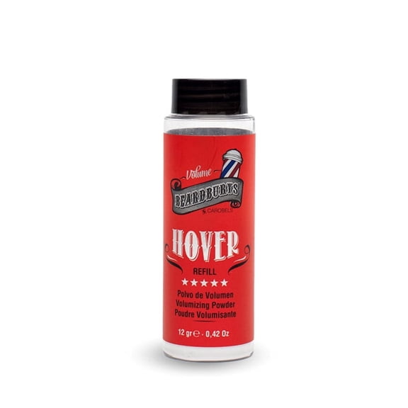 Beardburys Hover Refill Hair Styling Powder for Men Texture Powder Matte Finish Adds Volume & Texture Long Natural Flexible Hold Lightweight Root Uplift Fine Hair Texturizing Product No Shine 12g