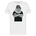 thumbnail image 1 of Bearded Biker Design T-Shirt Men -Image by Shutterstock, Male Large, 1 of 2