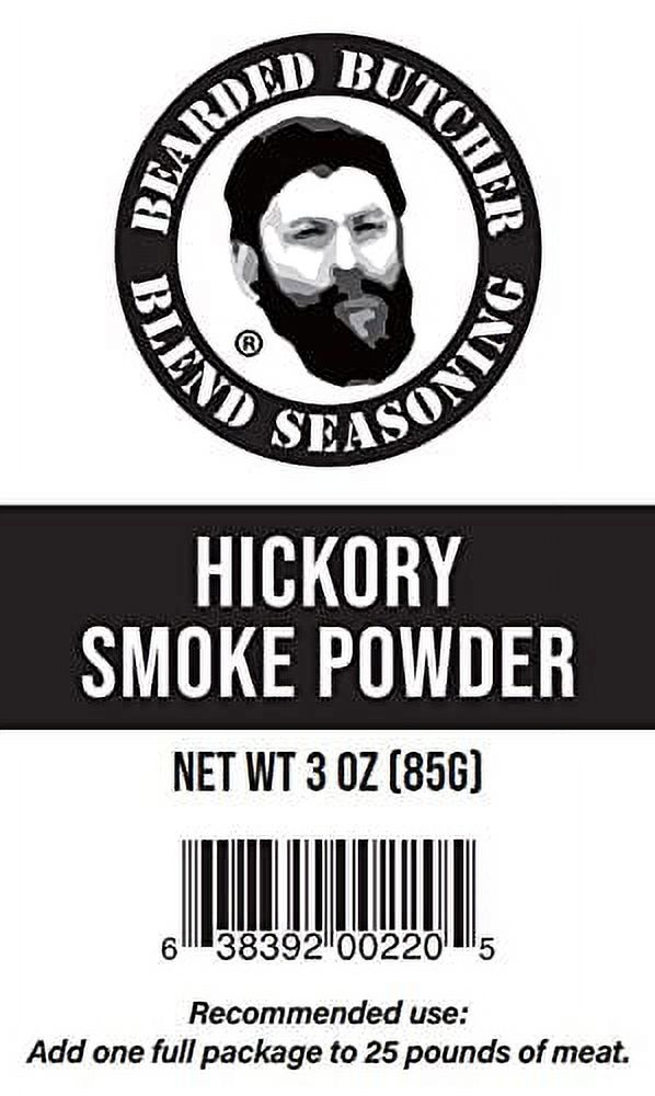 Bearded Butchers Hickory Smoke Flavor Powder 3 oz for 25 lb Meat