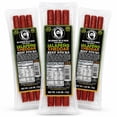 thumbnail image 1 of Bearded Butchers Jalapeño Cheddar Beef Sticks, 18g Protein Spicy Meat Snack, Zero Sugar, Gluten Free, No MSG, No Nitrates Added, Clean Ingredients, Ready to Eat for Hiking & Travel, 2.65 oz (3-Pack), 1 of 9