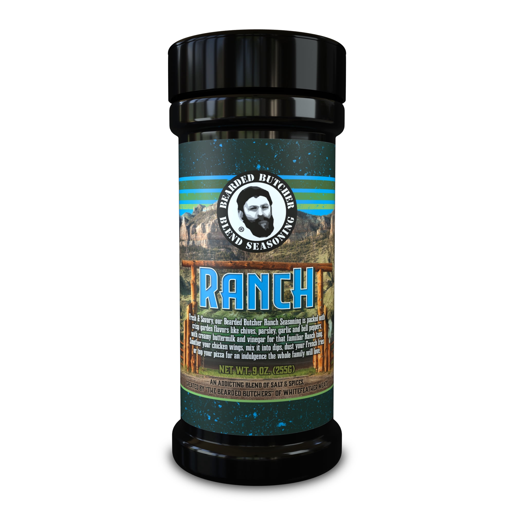Bearded Butchers Ranch Blend Seasoning, 9 oz – Creamy Buttermilk Ranch ...