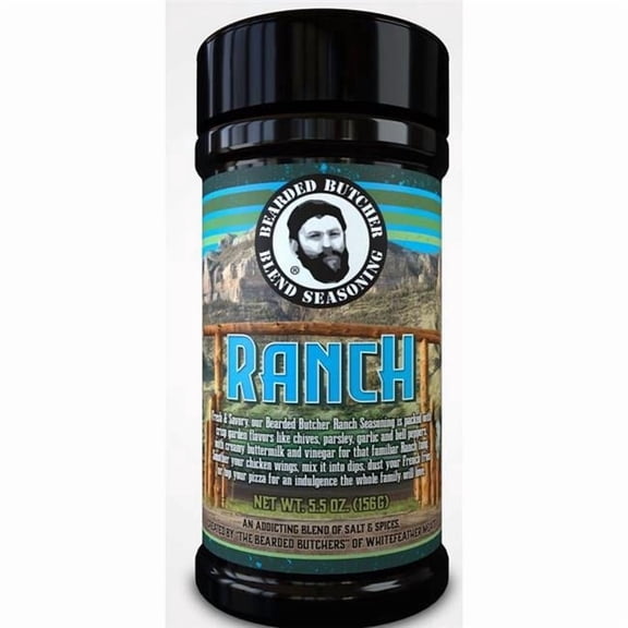 Bearded Butchers 8100494 5.5 oz Ranch Seasoning