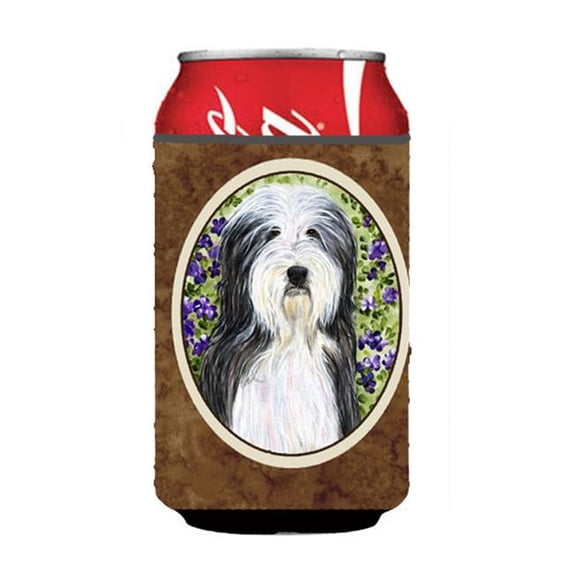 Bearded Collie Can Or Bottle Hugger - 12 oz.