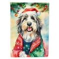 thumbnail image 1 of Bearded Collie Christmas House Flag 28 in x 40 in, 1 of 7