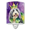 thumbnail image 1 of Bearded Collie King of Mardi Gras Ceramic Night Light 4 in x 6 in, 1 of 47