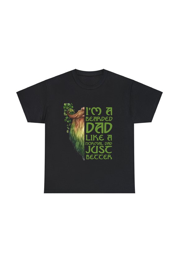 Bearded Dad Shirt Funny Beard Humor Father's Day Gift Idea ID-0311-AQFT