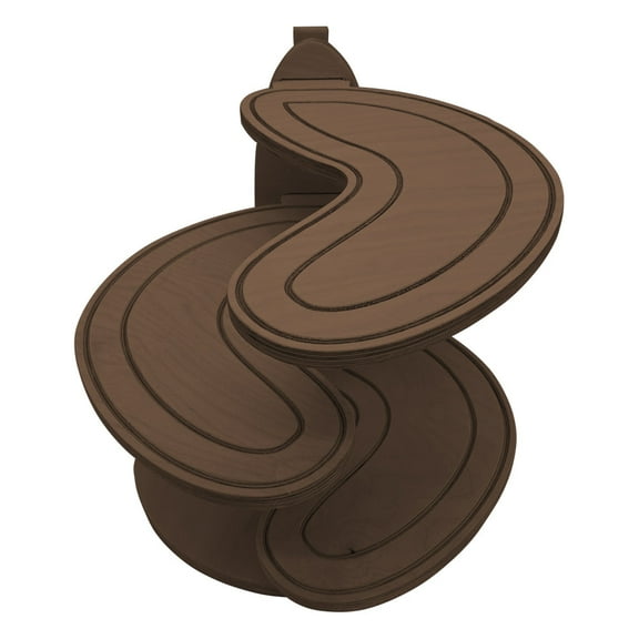 Bearded Dragon Climbing & Basking Lounge - Rounded