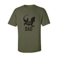 thumbnail image 1 of Bearded Dragon Dad Adult Short Sleeve T-shirt, 1 of 4