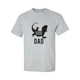 thumbnail image 1 of Bearded Dragon Dad Adult Short Sleeve T-shirt, 1 of 4