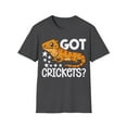 thumbnail image 1 of Bearded Dragon Got Crickets Funny Pet Lizard Lover Unisex Softstyle T-Shirt, 1 of 4