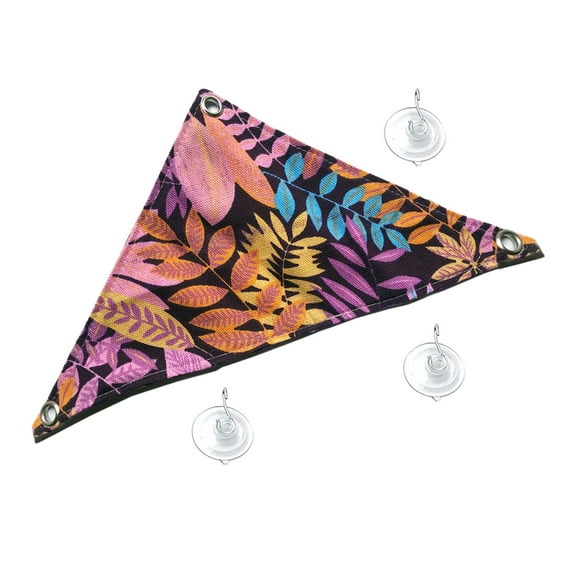 Bearded Dragon Hammock Reptile Lounger Ladder Bearded Dragon Terrarium Habitat Decoration , L