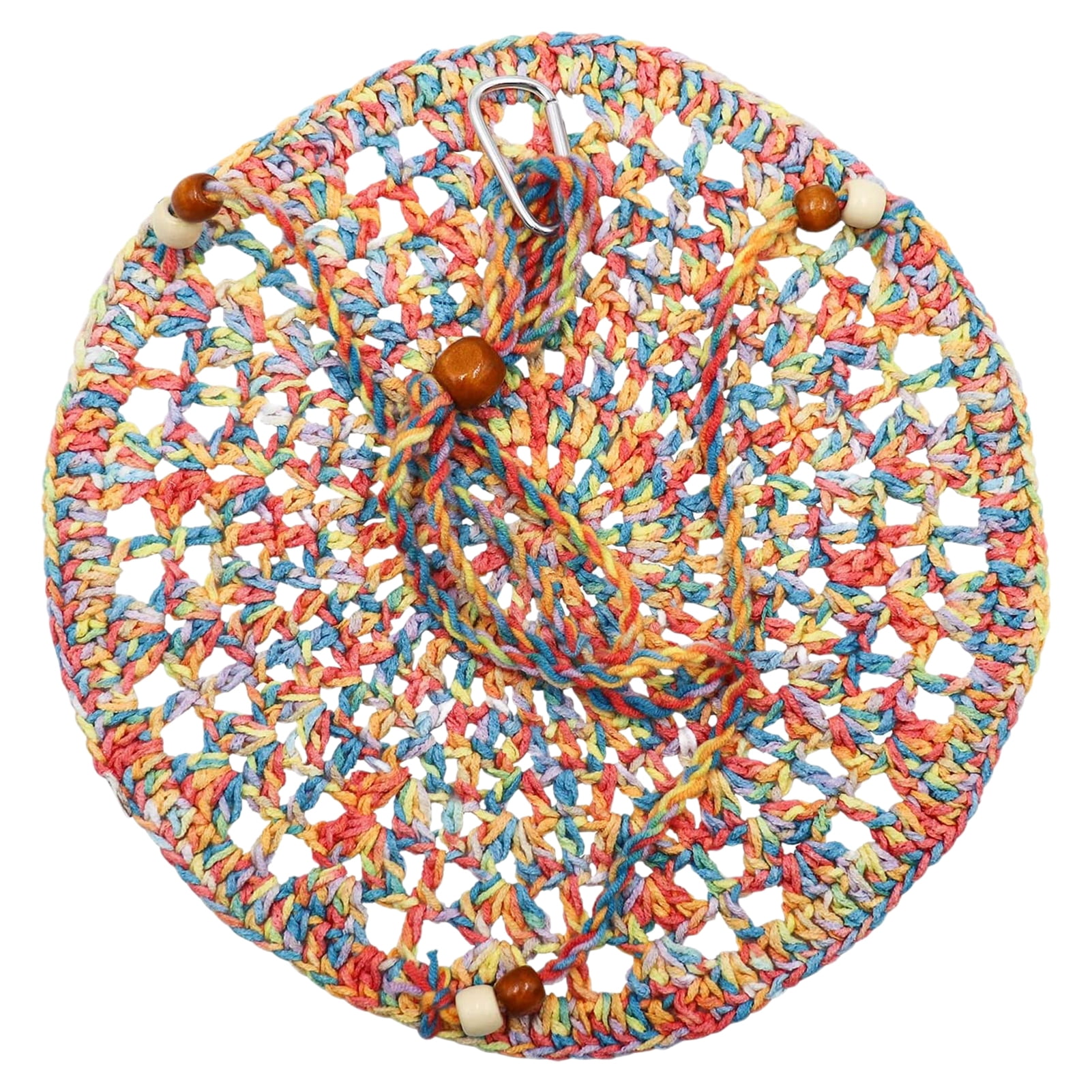 Bearded Dragon Hammock Lounger, Perfect For Reptile Tanks And Pet Lizards, Seagrass Fiber & 5 Suction Cups Included