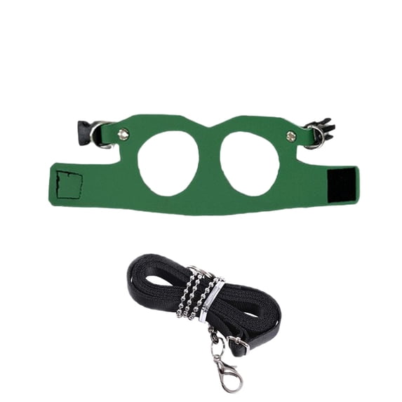Bearded Dragon Harness and Leash Set,1 Pcs 65 Inch Traction Rope and 3 Sizes Soft Breathable Vest | Training Walking Equipment for Daily Outdoor Walking & Travel Safe,Green