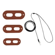 Bearded Dragon Harness and Leash Adjustable Leather Reptile Lizard Leash for Amphibians and Other Small Pet