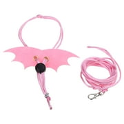 Bearded Dragon Harness and Leash Adjustable Lizards Leash Set with Wing for Small Reptiles Junior Squirrels Hamsters
